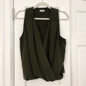 Tobi Olive Green Blouse